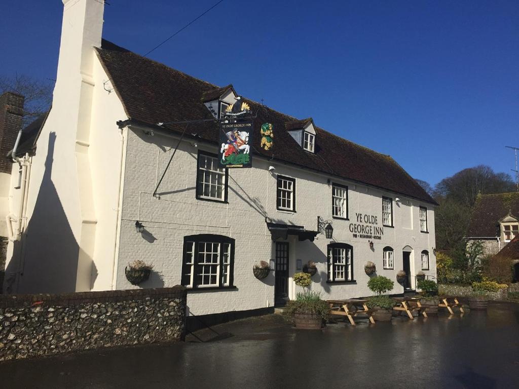 Ye Olde George Inn - Badger Pubs Privett Eksteriør bilde